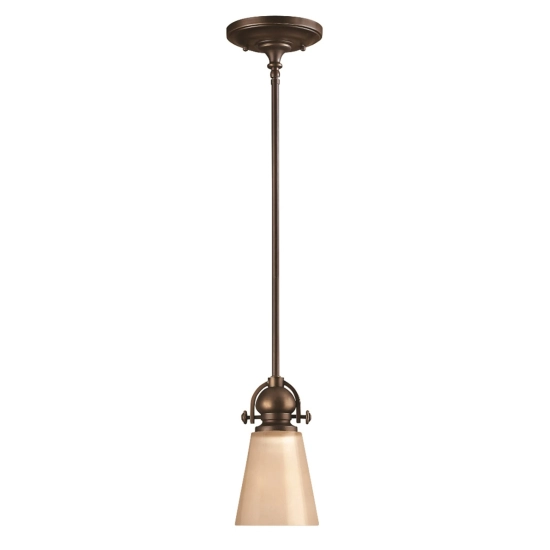 Mała lampa wisząca Mayflower – 1 źródło światła HK-MAYFLOWER-P-A Elstead Lighting