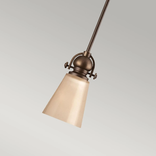Mała lampa wisząca Mayflower – 1 źródło światła HK-MAYFLOWER-P-A Elstead Lighting