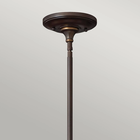 Mała lampa wisząca Mayflower – 1 źródło światła HK-MAYFLOWER-P-B Elstead Lighting