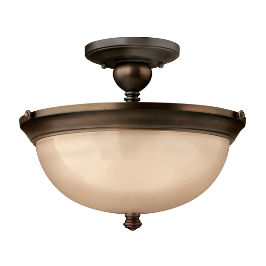 Półplafon Mayflower – 3 źródła światła HK-MAYFLOWER-SF Elstead Lighting
