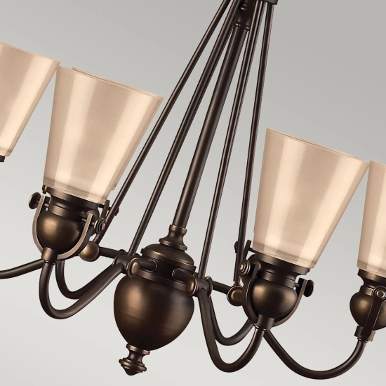 Żyrandol Mayflower – 6 źródeł światła HK-MAYFLOWER6 Elstead Lighting