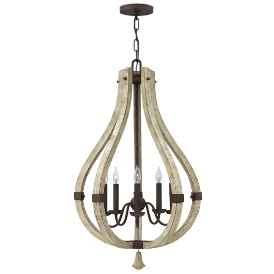 kinkiecik.pl Żyrandol Middlefield – 5 źródeł światła HK-MIDDLEFIELD5 Elstead Lighting