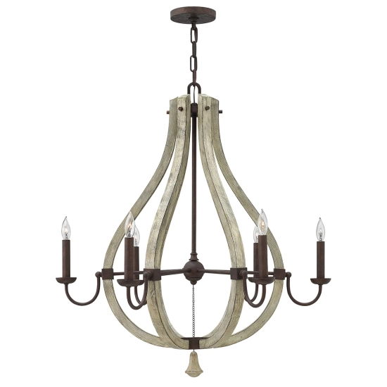 kinkiecik.pl Żyrandol Middlefield – 6 źródeł światła HK-MIDDLEFIELD6 Elstead Lighting