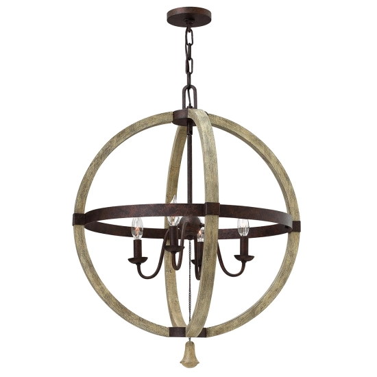kinkiecik.pl Żyrandol Middlefield – 4 źródła światła HK-MIDDLEFIELDP4 Elstead Lighting