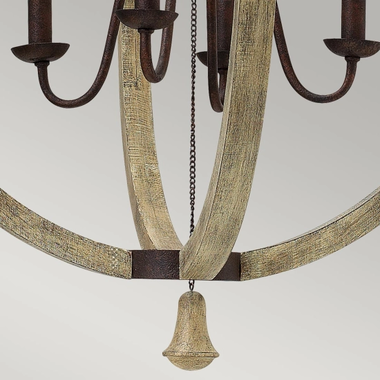 Żyrandol Middlefield – 4 źródła światła HK-MIDDLEFIELDP4 Elstead Lighting