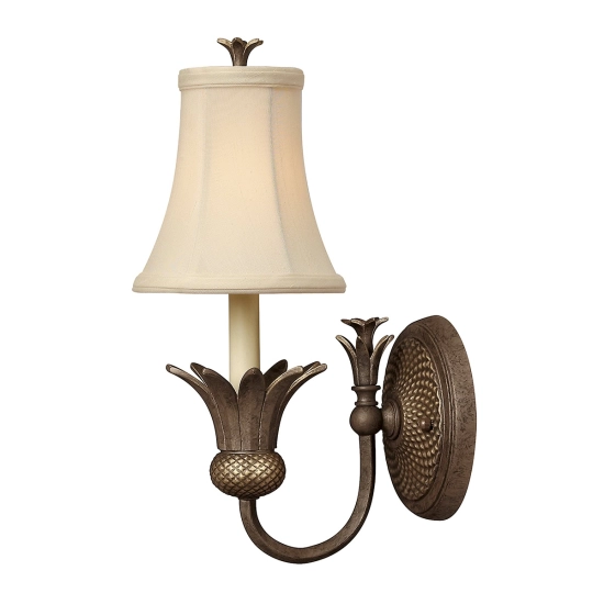 Kinkiet Plantation – 1 źródło światła – Perłowy brąz HK-PLANT1-PZ Elstead Lighting