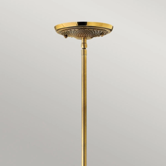 Lampa wisząca Plantation – 1 źródło światła – Oksydowany mosiądz HK-PLANTATION-MP-BB Elstead Lighting