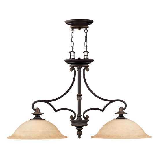 Lampa wisząca Plymouth – 2 źródła światła HK-PLYMOUTH-ISLE Elstead Lighting