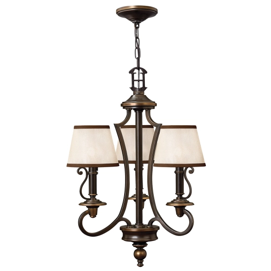 Żyrandol Plymouth – 3 źródła światła HK-PLYMOUTH3 Elstead Lighting