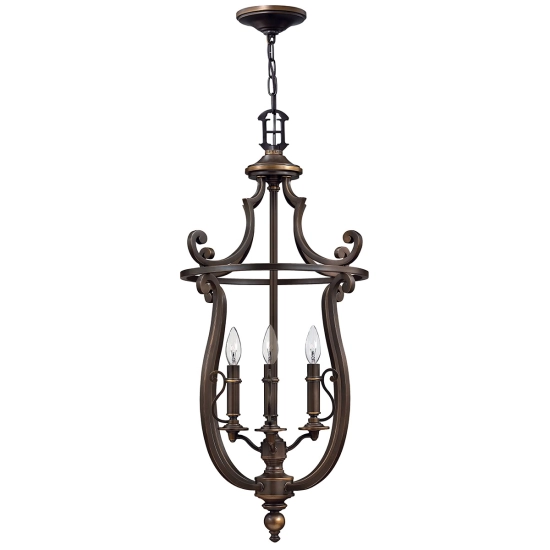 Lampa wisząca Plymouth – 4 źródła światła HK-PLYMOUTH4-P Elstead Lighting