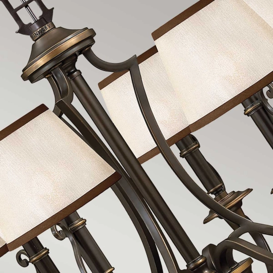 Żyrandol Plymouth – 6 źródeł światła HK-PLYMOUTH6 Elstead Lighting
