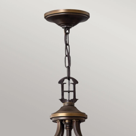 Lampa wisząca Plymouth – 8 źródeł światła HK-PLYMOUTH8-P Elstead Lighting