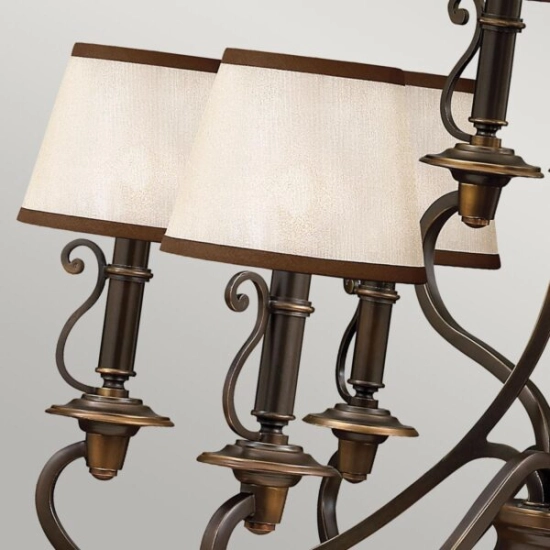 Lampa wisząca Plymouth – 9 źródeł światła HK-PLYMOUTH9 Elstead Lighting