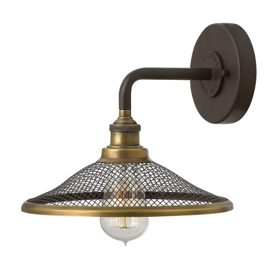 kinkiecik.pl Kinkiet Rigby – 1 źródło światła HK-RIGBY1-KZ Elstead Lighting