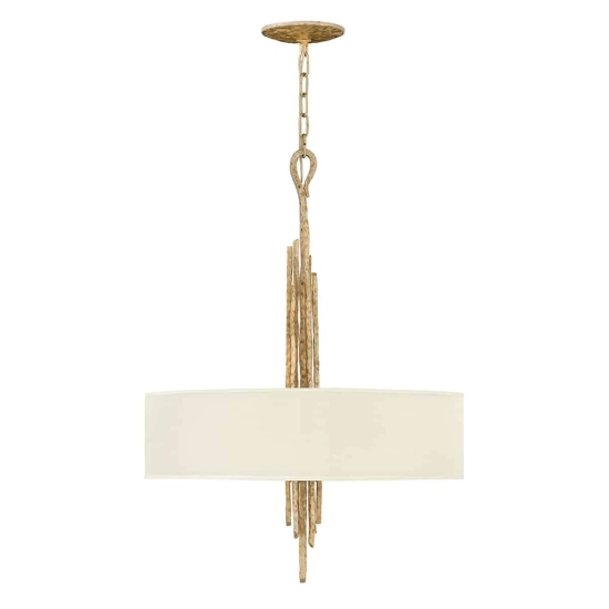 kinkiecik.pl Lampa wisząca Spyre – 6 źródeł światła – Szampańskie złoto HK-SPYRE6P-CPG Elstead Lighting