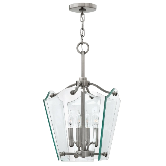 kinkiecik.pl Mała lampa wisząca Wingate – 4 źródła światła HK-WINGATE-P-S Elstead Lighting