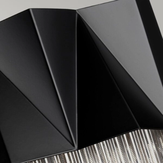 Kinkiet Zuma – 3 źródła światła – Satynowa czerń / Srebrny HK-ZUMA-3W-SBS Elstead Lighting