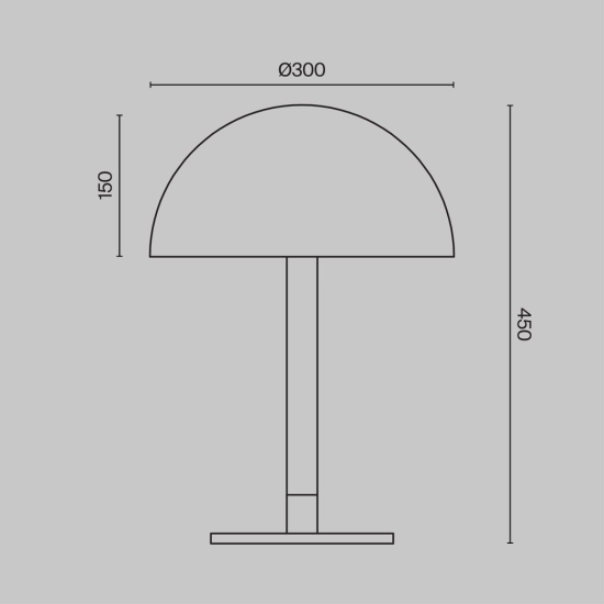 Lampa stołowa Table Lamp Ray Z012TL-L8B3K Maytoni - zdjęcie dodatkowe 8