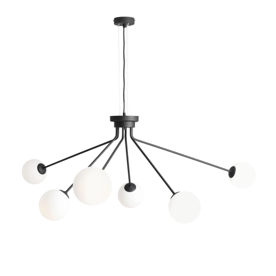 Lampa wisząca HOLM CZARNY VI 1082K1 ALDEX - zdjęcie produktu