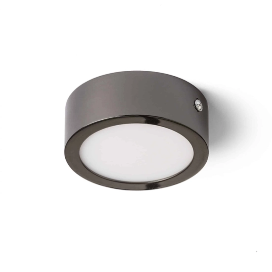 kinkiecik.pl HUE R 9 sufitowa czarny chrom 230V LED 6W 3000K R12791 Rendl light studio