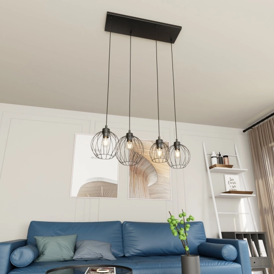 Lampa wisząca NANDO 4 BL 1369/4 EMIBIG Lighting