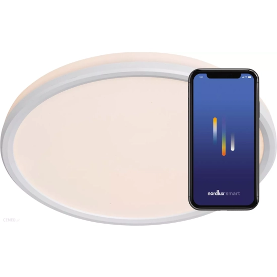 Plafon sufitowy Liva Smart IP54 Nordlux, czarny 2110826103 Nordlux