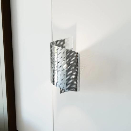 Kinkiet SPIRAL CHROME 1358/1 EMIBIG Lighting