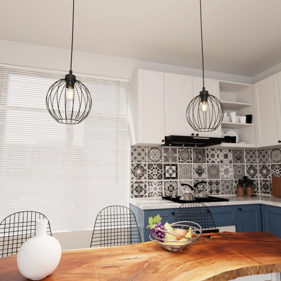 Lampa wisząca NANDO 1 BL 1369/1 EMIBIG Lighting