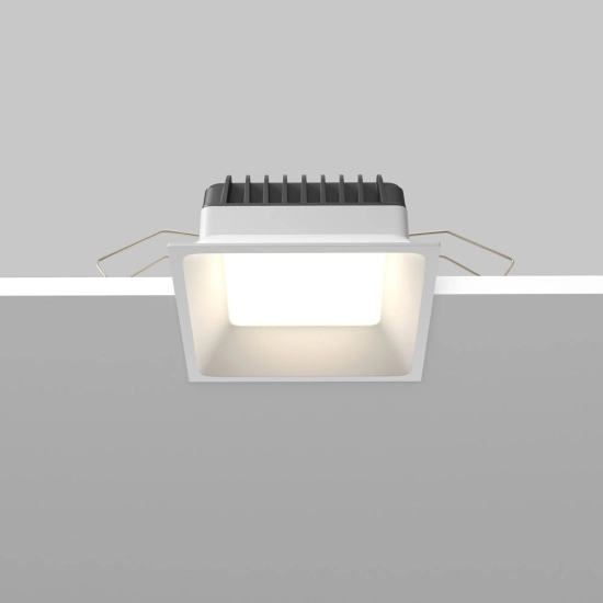 Lampa wpuszczana Okno 3000-4000-6000K 1x12W 100° DL056-12W3-4-6K-W Maytoni - zdjęcie dodatkowe 1