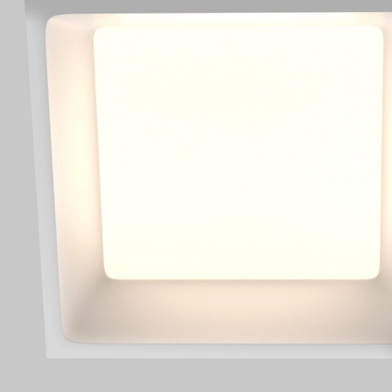 Lampa wpuszczana Okno 3000-4000-6000K 1x18W 100° DL056-18W3-4-6K-W Maytoni - zdjęcie dodatkowe 2