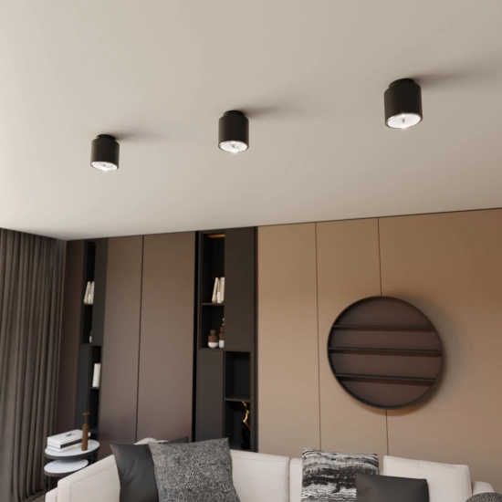 Lampa sufitowa NANO 1 BLACK 1310/1 EMIBIG Lighting