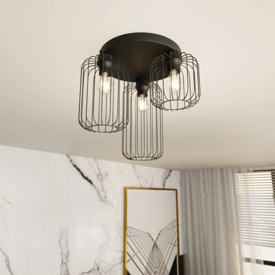 Lampa sufitowa BARN 3PREM BL 1367/3PREM EMIBIG Lighting