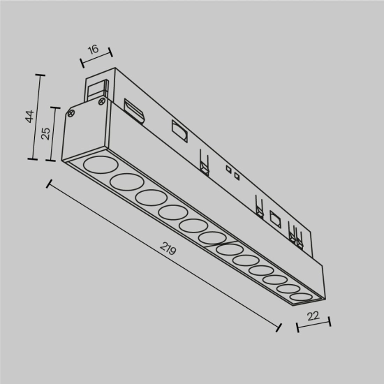Lampa szynowa Points Exility 2700-6000K 12W 36° Dim Smart TR031-4-12W3K-S-DS-W Maytoni - zdjęcie dodatkowe 5