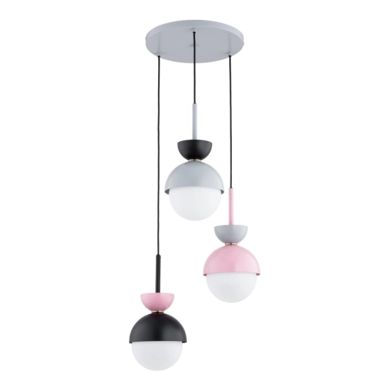 Lampa wisząca IRSA 3xE14 wielokolorowy 62616 ALFA