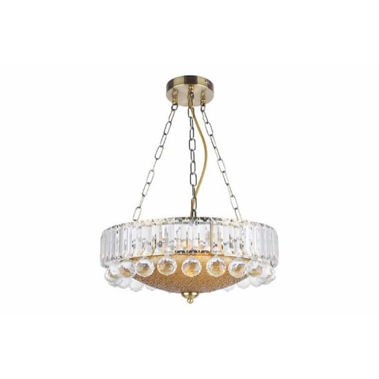Irsina Antique brass lampa wisząca 3 pł patyna 323003-04 Reality - zdjęcie produktu