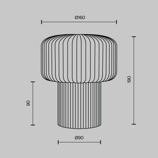 Lampa biurkowa Omaggio MOD404TL-01BG Maytoni - zdjęcie dodatkowe 7