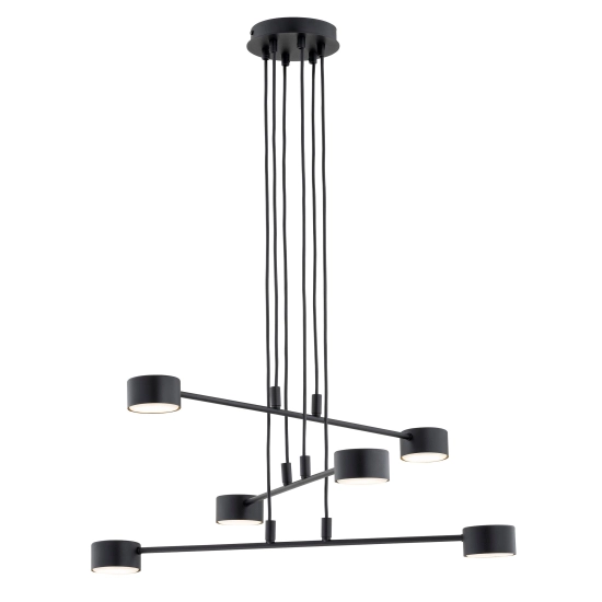 Lampa wisząca MODUS 6 BLACK 1339/6 EMIBIG Lighting