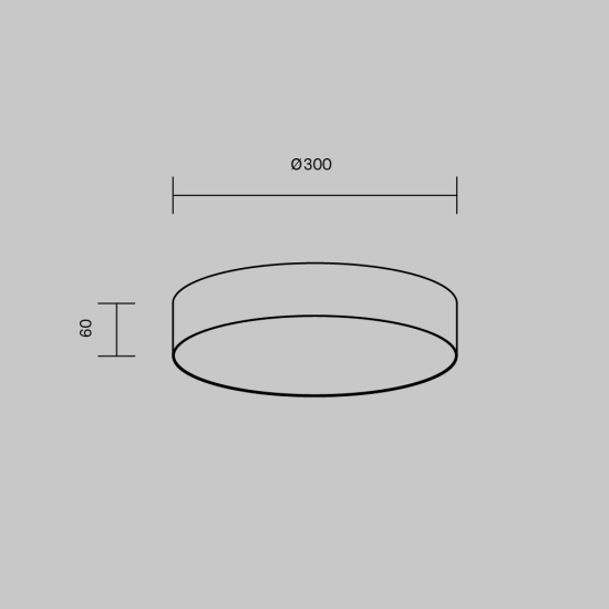 Lampa sufitowa Zon C032CL-36W3K-RD-B Maytoni - zdjęcie dodatkowe 6