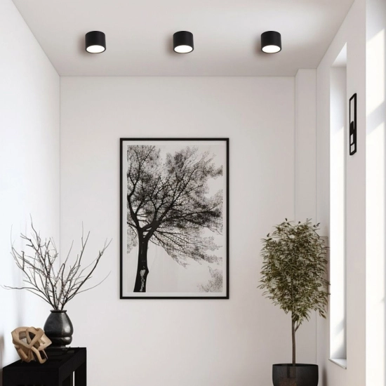 Kendal oprawa natynkowa 1 x GX53 czarna LP-6331/1SM IP65 BK LIGHT PRESTIGE