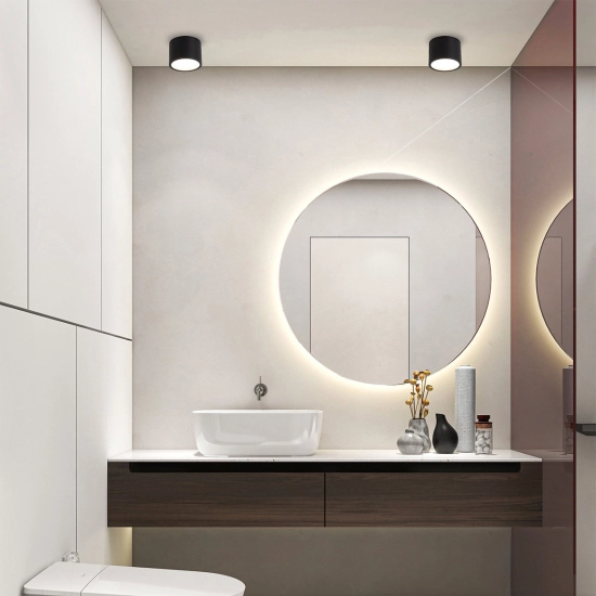 Kendal oprawa natynkowa 1 x GX53 czarna LP-6331/1SM IP65 BK LIGHT PRESTIGE