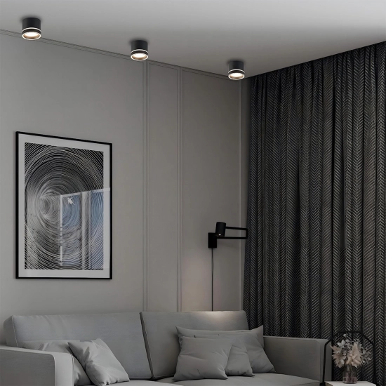 Kendal Oprawa natynkowa 1 x GX53 czarna LP-6331/1SM R2 BK LIGHT PRESTIGE