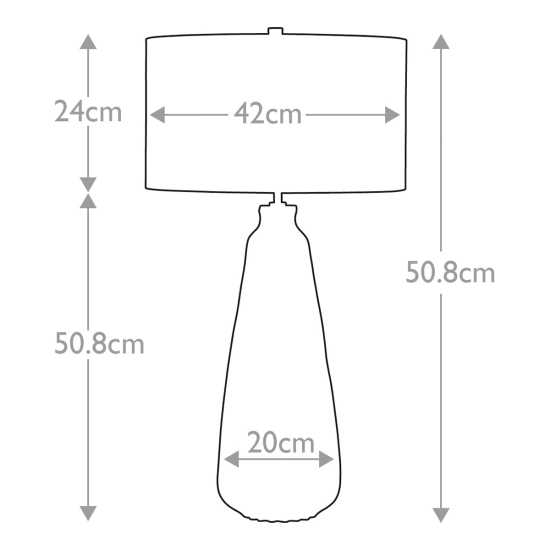 Lampa stołowa Kew – 1 źródło światła KEW-TL Elstead Lighting
