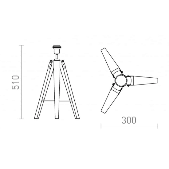 kinkiecik.pl ALVIS stojak stołowa /chrom 230V E27 28W R13339 Rendl light studio
