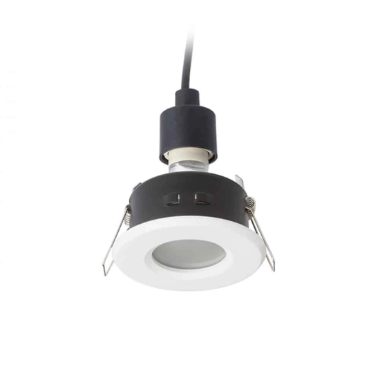 kinkiecik.pl APRIORI biała szkło satynowe 230V GU10 35W IP54 R12747 Rendl light studio