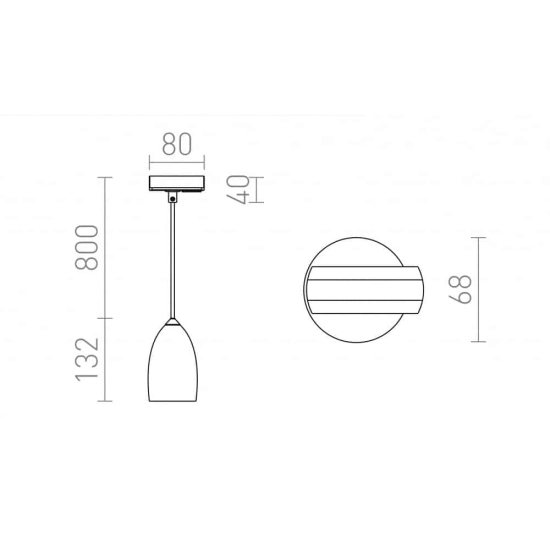kinkiecik.pl BABADES do szyny 1-faz nikiel mat 230V GU10 35W R13213 Rendl light studio