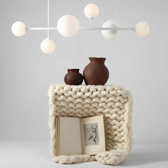 Lampa wisząca DIONE BIAŁY 1092K ALDEX - zdjęcie dodatkowe 1