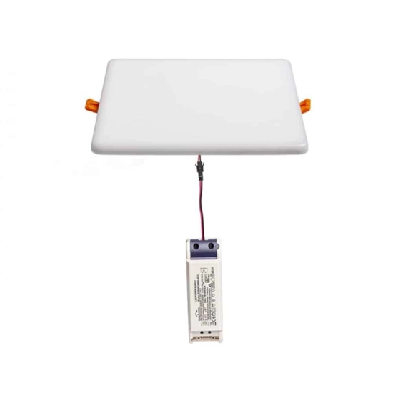 kinkiecik.pl BELI SQ 21 wpuszczana mleczny akryl 230V LED 27W IP65 3000K R13522 Rendl light studio