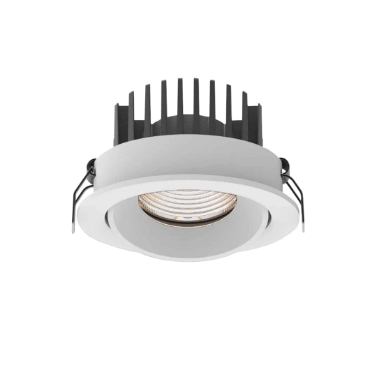 CYKLOP H0094 3000K biała ciepła OPRAWA WPUSTOWA BIAŁA IP65 MaxLight - zdjęcie produktu