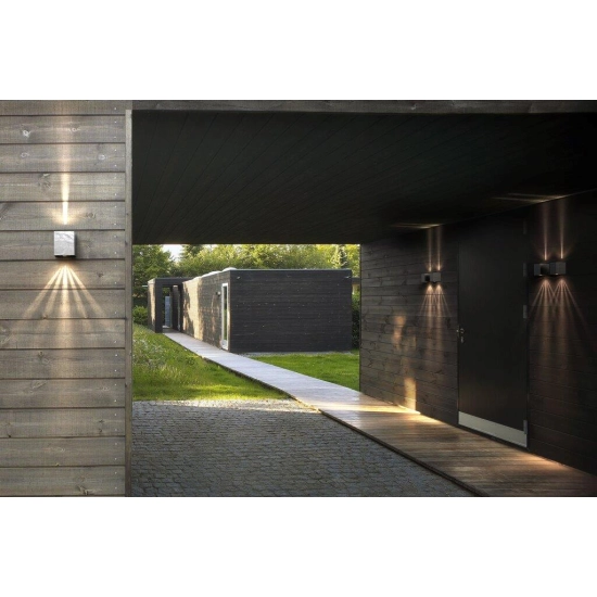 kinkiecik.pl Kinkiet ogrodowy Canto Kubi 2 Nordlux - ocynk 49711031