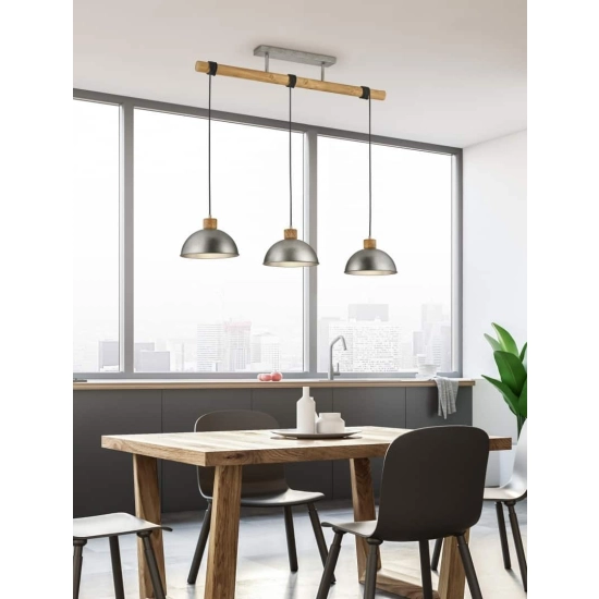 kinkiecik.pl Lampa wisząca DELHI – 303400367 excl. 3x E27 · max. 42W TRIO